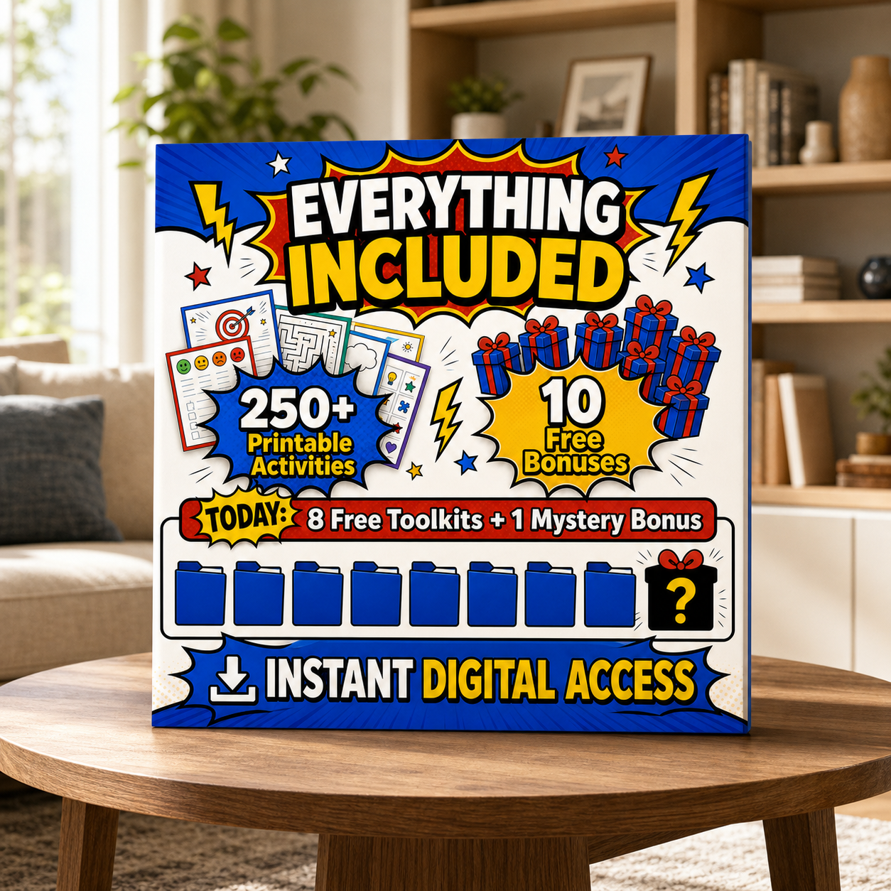 Complete NeuroQuest Kids digital bundle with activities, bonuses, toolkits and mystery bonus