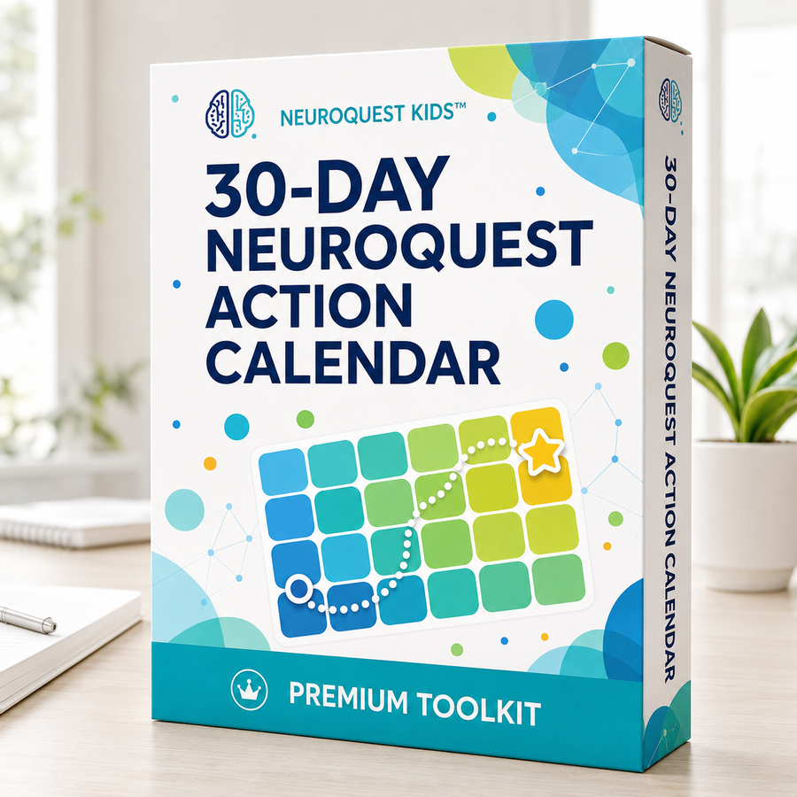 30-Day NeuroQuest Action Calendar