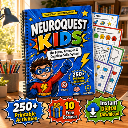NeuroQuest Kids™ Focus & Life Skills System