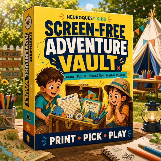 🎲 Screen-Free Adventure Vault