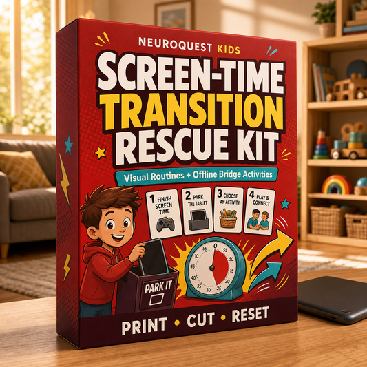 📵 Screen-Time Transition Rescue Kit